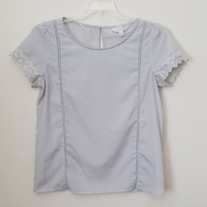 Baby Blue Blouse Size: M